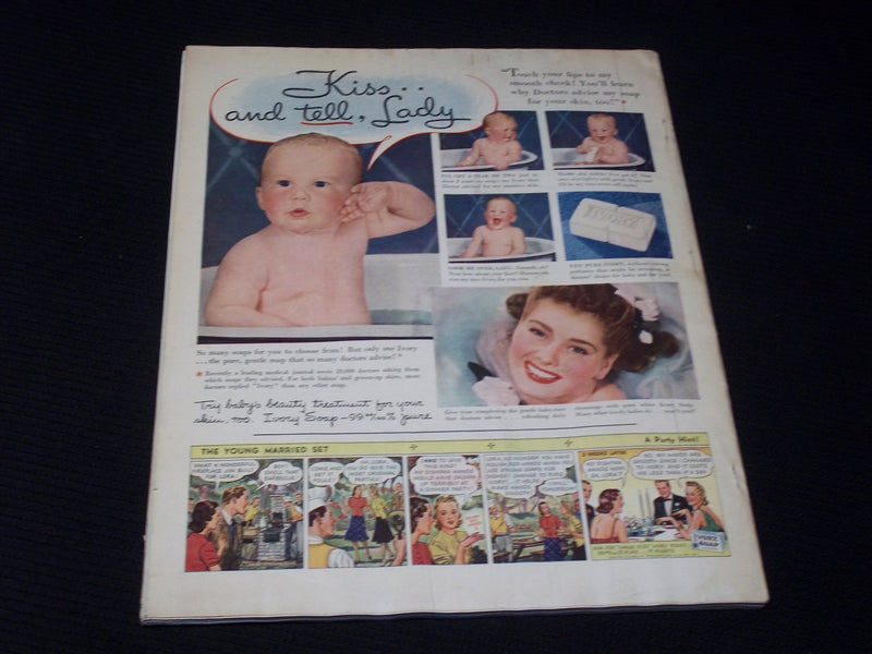 1940 OCTOBER MCCALL'S MAGAZINE NICE COVER & FULL PAGE ADS - E 1306