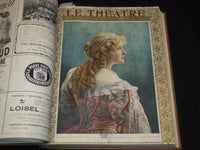 1908 JANUARY-JUNE LE THEATRE MAGAZINE BOUND VOLUME - 12 ISSUES - KD 2278B