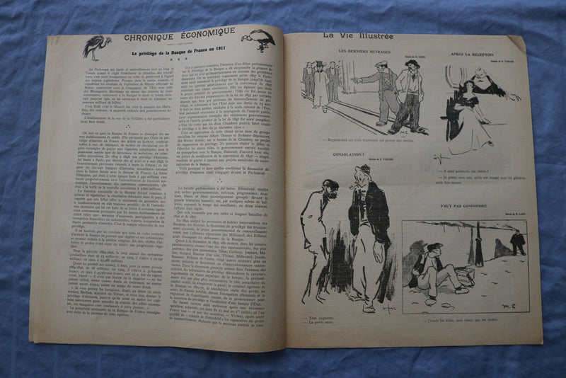 1911 JANUARY 6 LES HOMMES DU JOUR MAGAZINE - MOUNET-SULLY - FRENCH - NP 8643