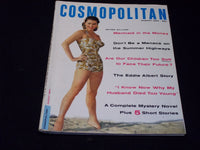 1954 AUGUST COSMOPOLITAN MAGAZINE - ESTHER WILLIAMS FRONT COVER - E 14266