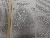 1916 SATURDAY REVIEW 2 BOUND VOLUMES - COMPLETE YR- PUBLISHED IN LONDON - R 1125