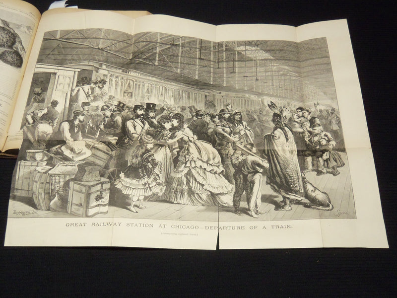 1870 JAN-JUNE APPLETON'S JOURNAL BOUND VOLUME NO. 3 - ILLUSTRATIONS - KD 7462H