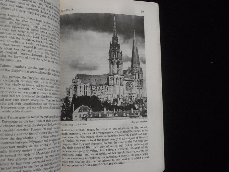 1962 HENRY ADAMS SOFTCOVER BOOK BY GEORGE HOCHFIELD - J 9823