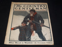 1921 JANUARY 8 THE COUNTRY GENTLEMAN MAGAZINE ILLUSTRATED COVER ART - E 2887