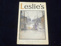 1913 APRIL 17 LESLIE'S WEEKLY MAGAZINE - FLOODED ZONE - ST 6083