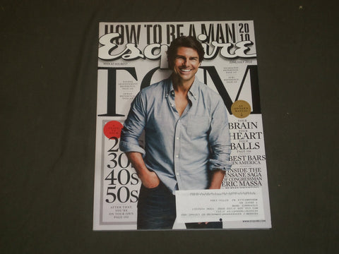 2010 JUNE/JULY ESQUIRE MAGAZINE - TOM CRUISE COVER - B 1960