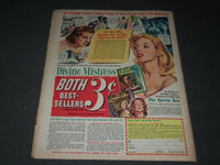 1950 MARCH 26 SUNDAY MIRROR MAGAZINE SECTION - ARLENE DAHL - CROSBY - J 3024