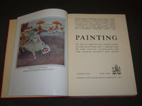 1935 PAINTING ILLUSTRATED ART BOOK - NICE COLOR PLATES - KD 59