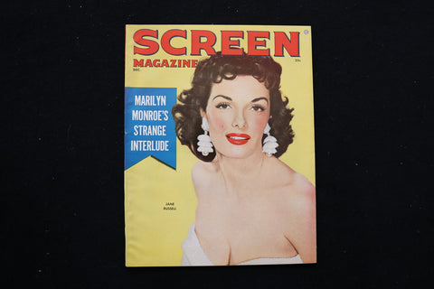 1954 DECEMBER SCREEN MAGAZINE - JANE RUSSELL COVER - E 10644