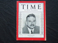 1937 FEBRUARY 1 TIME MAGAZINE - THOMAS EDMUND DEWEY - T 550