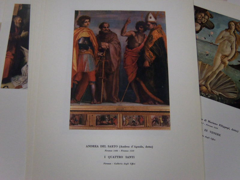 GALLERIA DEGLI UFFIZI FIRENZA PRIMA & SECONDA SERIES LOT OF 2 - KD 46