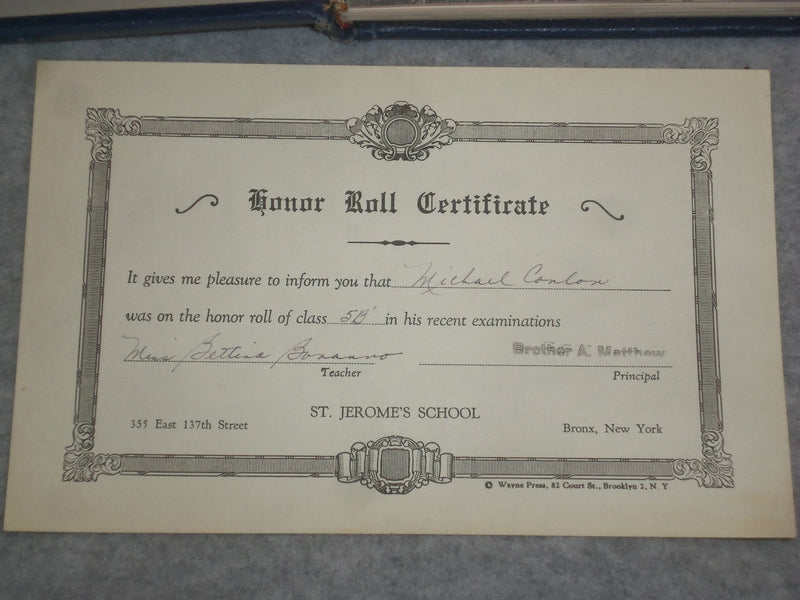 1957 HALLOWEEN ALL HALLOWS HIGH SCHOOL YEARBOOK - BRONX, NY - YB 1995