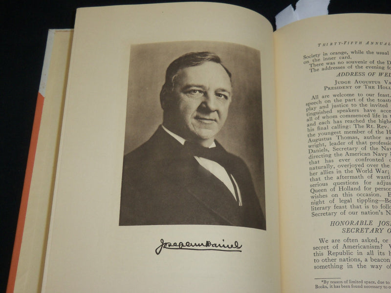 1918-1921 THE HOLLAND SOCIETY OF NEW YORK YEARBOOK LOT OF 3 - KD 3746