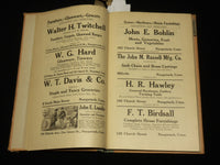 1917 NAUGATUCK DIRECTORY BOOK - CONNECTICUT - NICE ADS - KD 6312