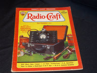1932 SEPTEMBER RADIO-CRAFT MAGAZINE VERY NICE COVERS & ADS - E 423