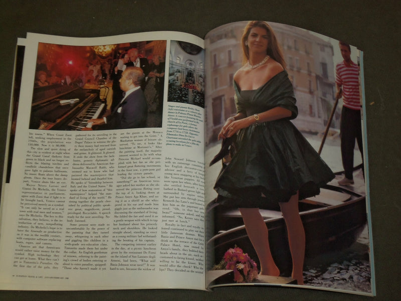 1988 JAN/FEB EUROPEAN TRAVEL & LIFE MAGAZINE - LLOYD WEBBER & BRIGHTMAN - B 5084