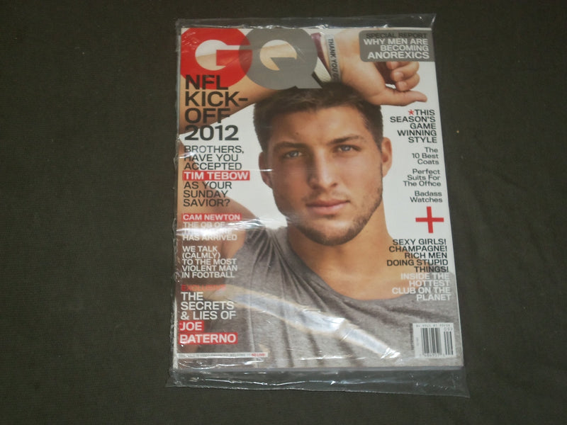 2012 SEPTEMBER GQ MAGAZINE - TIM TEBOW - B 2719
