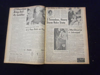 1958 JULY 12 BOSTON DAILY RECORD NEWSPAPER-GOLDFINE DUCKS QUIZ ON LOANS -NP 6354