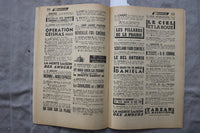 1961 AUGUST UNE SEMAINE DE PARIS MAGAZINE - FRENCH TEXT - K 3454