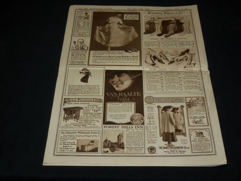 1915 APRIL 18 NEW YORK TIMES PICTURE SECTION - FEDERAL LEAGUE - NP 5477
