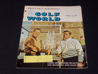 1967 OCTOBER 13 GOLF WORLD MAGAZINE - CASPER & BREWER FRONT COVER - E 7247