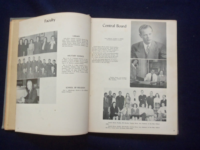 1947 SENTINAL UNIVERSITY OF MONTANA YEARBOOK - MISSOULA, MONTANA - YB 3108