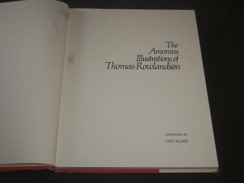 1969 THE AMOROUS ILLUSTRATIONS OF THOMAS ROWLANDSON BOOK - NICE PLATES - KD 3884