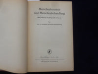 1951 MENSCHEN KENNTNIS HARDCOVER BOOK-RICHARD MULLER-FREIENFELS-GERMAN - KD 9002