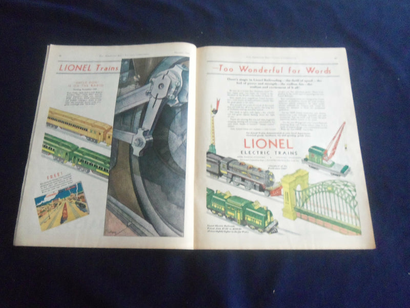 1930 DECEMBER AMERICAN BOY MAGAZINE - NICE COVER, STORIES, ILLUSTRATIONS-ST 7054