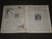 1905 JAN 7 THE SATURDAY EVENING POST MAGAZINE - HARRISON FISHER COVER - SP 757