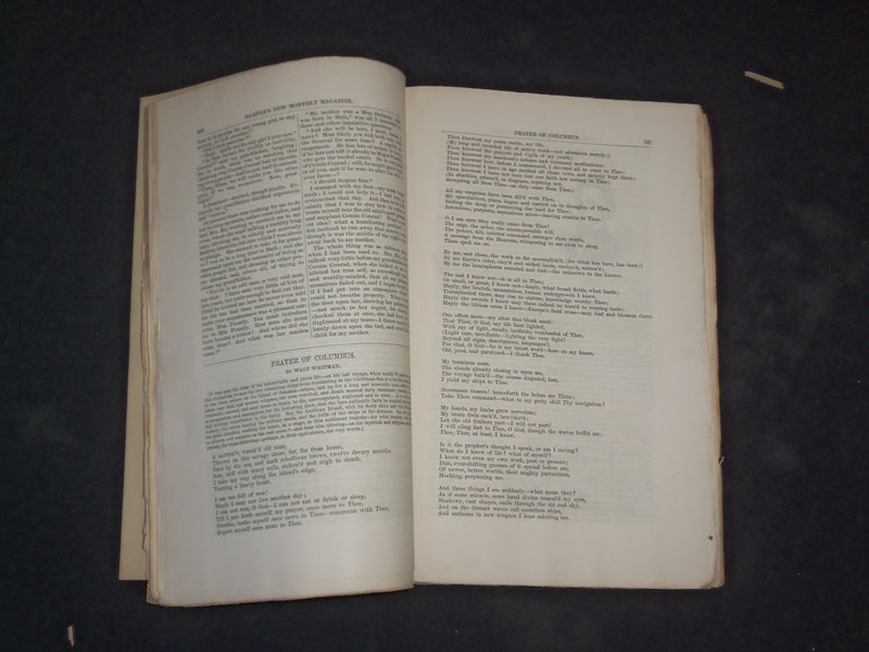 1874 HARPER'S MONTHLY MAGAZINE-COMPLETE YEAR-NICE ILLUSTRATIONS & ADS - WR 1401