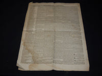 1833 APRIL 27 THE MICROCOSM AMERICAN & GAZETTE NEWSPAPER - PROVIDENCE - NP 3878U