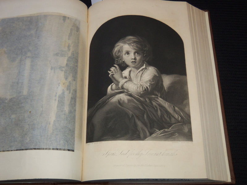 1855 THE LADIES' REPOSITORY MAGAZINE BOUND VOLUME - NICE ENGRAVINGS - KD 7883