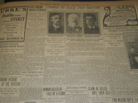 1906 NOVEMBER 26 THE BOSTON HERALD - PEARY FAVORS AERIAL VOYAGE TO POLE - BH 125