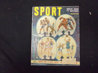 1951 MARCH SPORT MAGAZINE - NICE ILLUSTRATED COVER - GREAT PHOTOS - ST 3537