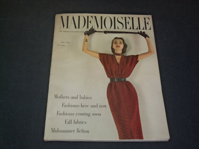 1950 JULY MADEMOISELLE MAGAZINE - MOTHERS AND BABIES - SP 6756