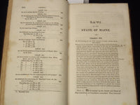 1831 LAWS OF THE STATE OF MAINE VOLUME NO. 3 - PORTLAND - KD 6263F