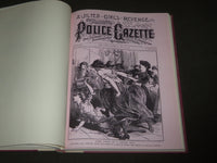 1972 THE POLICE GAZETTE BOOK EDITED BY GENE SMITH - NICE ILLUSTRATIONS - KD 4977