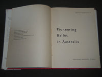 1945 PIONEERING BALLET IN AUSTRALIA BY PETER BELLEN HARDCOVER BOOK - I 392