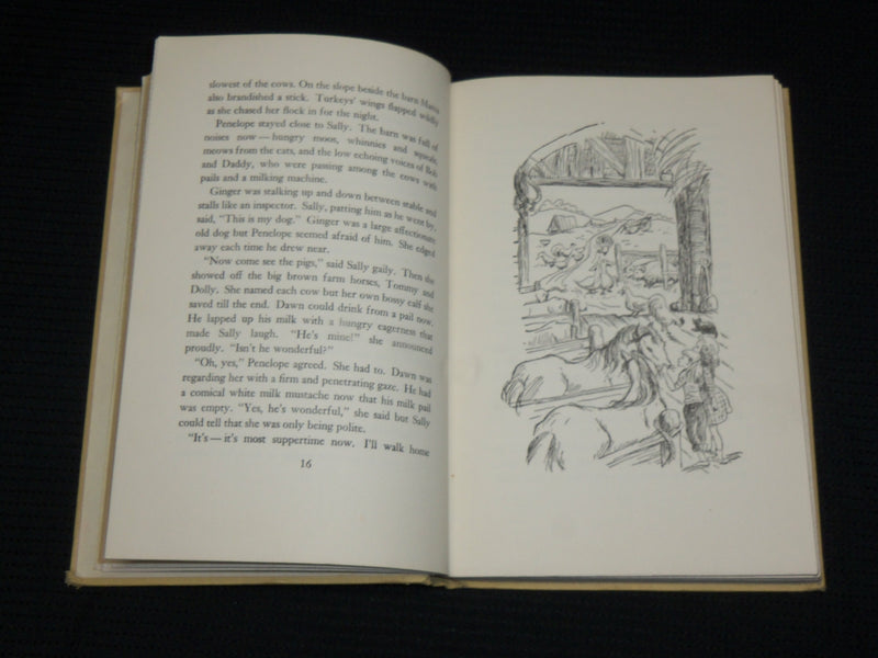 1956 SALLY SAUCER HARDCOVER BOOK BY EDNA S. WEISS - KD 7298