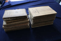 1847-1894 ANNALES DE LA SOCIETE LINNEENNE DE LYON BOUND VOLUMES-LOT OF 13-O 3495