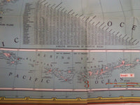 1950'S KROLL'S MAP OF ALASKA - FOLD-OUT - J 8555