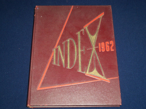 1962 CENTENNIAL INDEX UNIVERSITY OF MASSACHUSETTS YEARBOOK - PHOTOS - YB 426