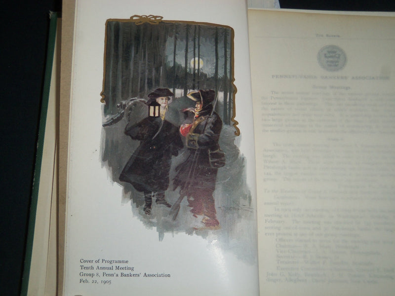 1905-1906 THE BANKER MAGAZINE OF PENNSYLVANIA BI-MONTHLY BOUND VOLUME - KD 5552