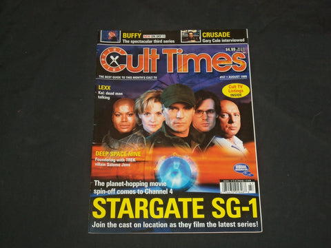 1999 AUGUST CULT TIMES MAGAZINE - STARGATE SG-1 - B 4940