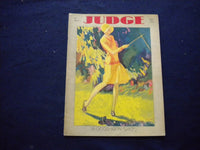 1929 MAY 11 JUDGE MAGAZINE - DR. SEUSS ILLUSTRATIONS - A GOOD IRON SHOT!- B 437O