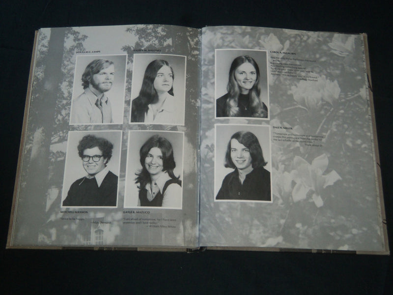 1973 THE OAK LEAVES DREW UNIVERSITY YEARBOOK - MADISON NEW JERSEY - YB 1650