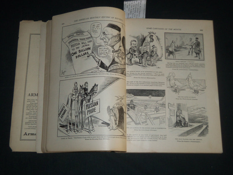 1905 SEPT THE AMERICAN MONTH REVIEW OF REVIEWS MAGAZINE - COCA-COLA - J 4859