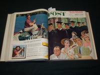 1958 MAY-JUNE SATURDAY EVENING POST MAGAZINE VOLUME - NORMAN ROCKWELL - KD 5956