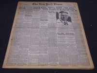 1928 AUGUST 12 NEW YORK TIMES - HOOVER FORMALLY NOTIFIED, VOICES ISSUES- NT 5087